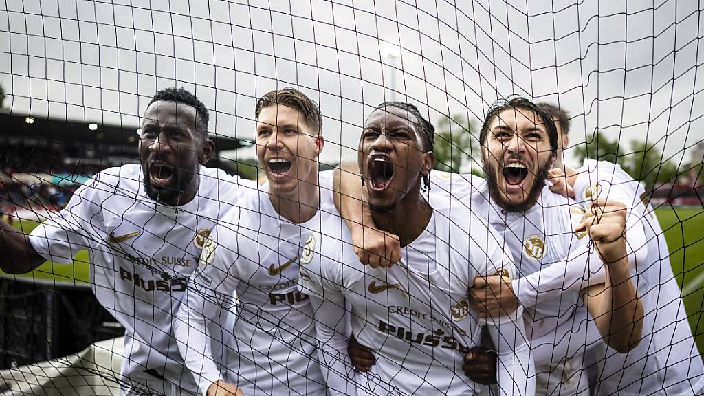 Die Young Boys können in Winterthur jubeln