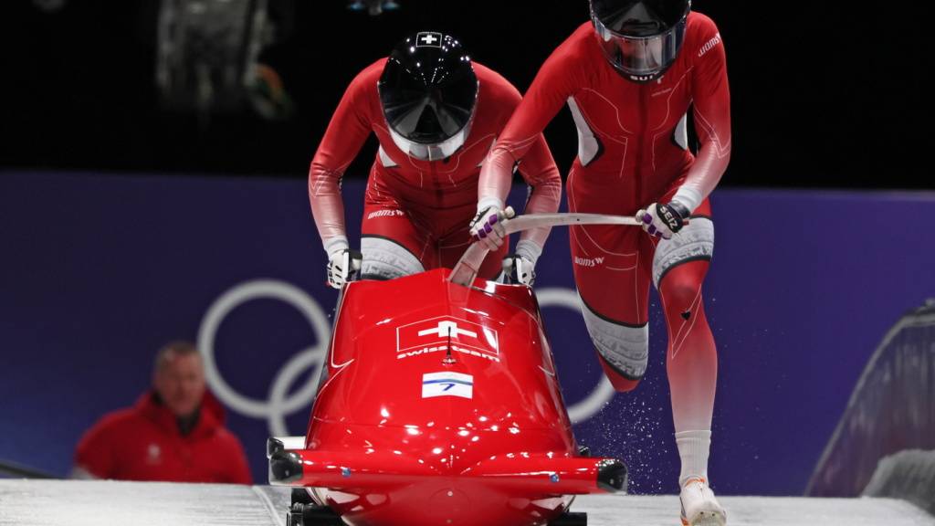 Melanie Hasler und Nadja Pasternack gehörten am Start in beiden Läufen zu den Schnellsten