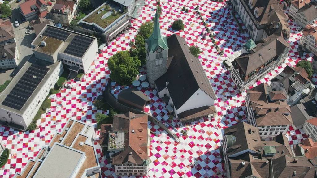 Gigantisches Tüchermeer: «Bignik» begeistert in Herisau
