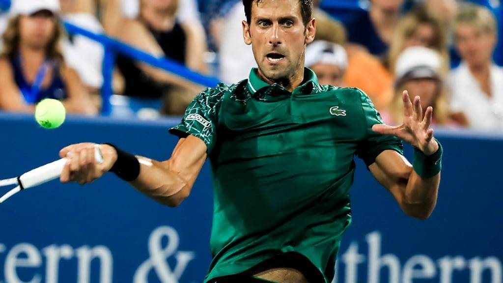 Novak Djokovic strebt in Cincinnati seinen dritten Turniersieg nach 2018 und 2020 an