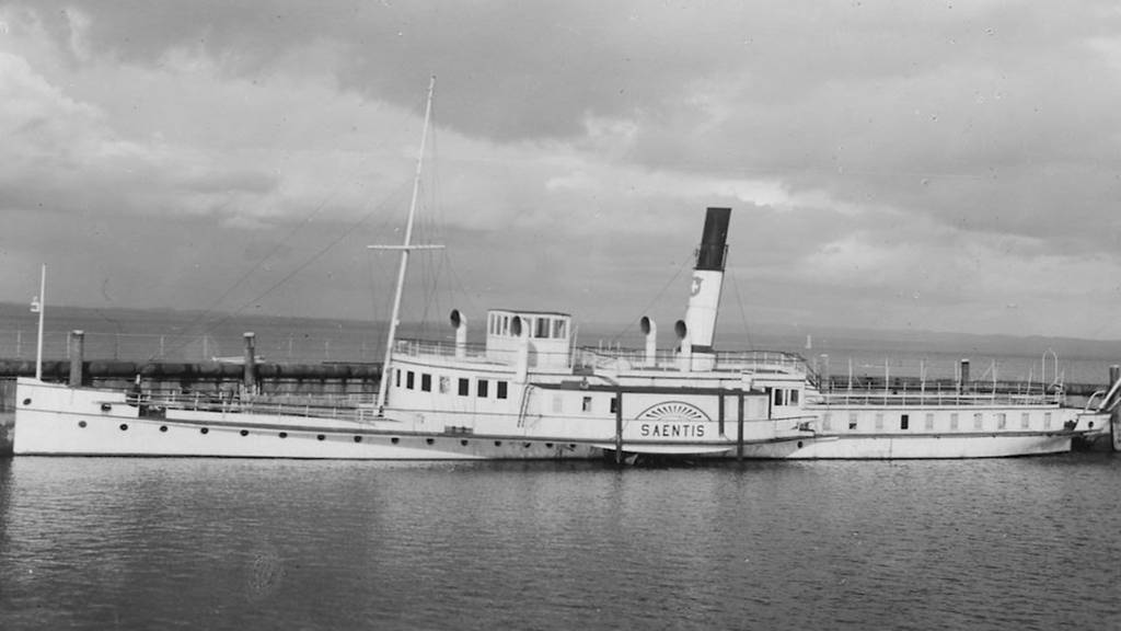 Bodensee: Dampfschiff liegt auf Grund