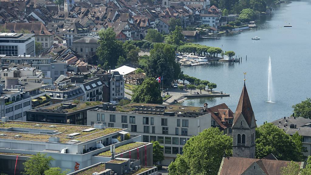 In der Stadt zu ist eine kommunale Abstimmungsvorlage ungefährdet gutgeheissen worden. (Archivaufnahme)