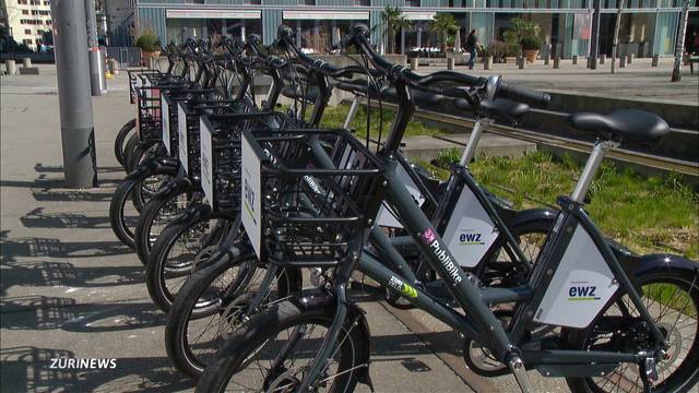 «Züri Velo» stellt bis zu 2000 Velos zum Verleih aus