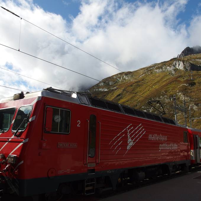 Bahnhof Göschenen als Tourismus-Hub