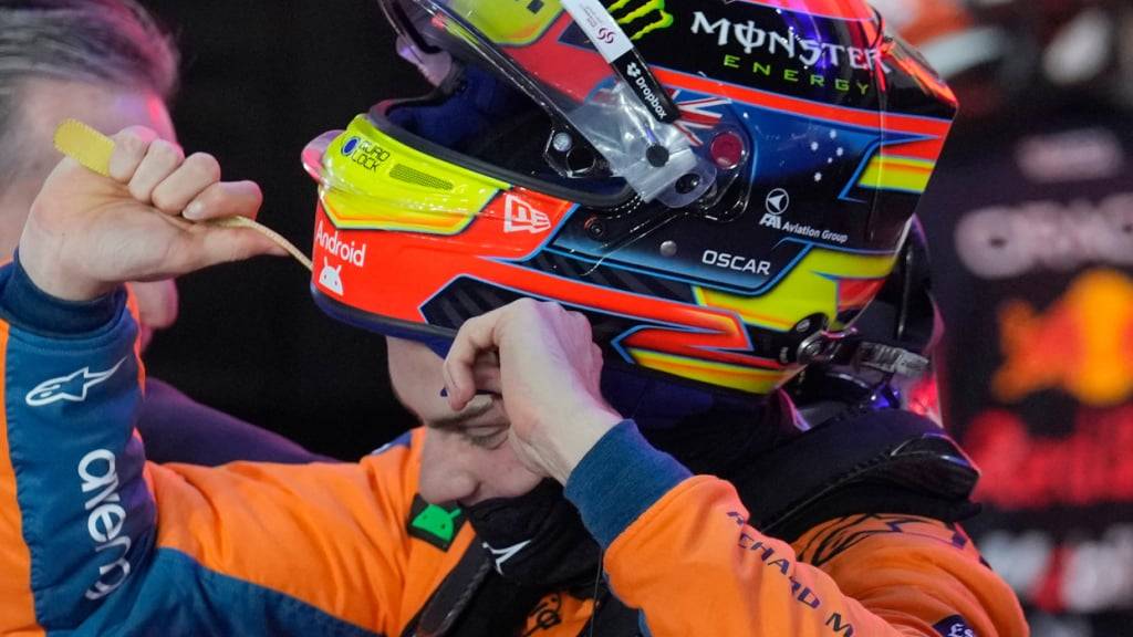 Oscar Piastri, der in Lusail schon zwei Sprintrennen gewann, startet am Samstag in den dritten Sprint von Katar erneut aus der Pole-Position