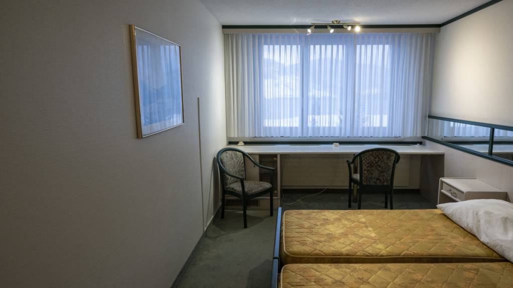 Das Hotel Postillon in Buochs NW wird als Zwischennutzung als Asylunterkunft für Geflüchtete genutzt. (Symbolbild)