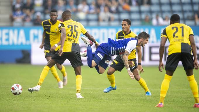 Die Luzerner verlieren gegen den Meister YB mit 3:4