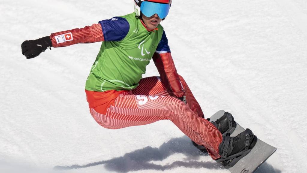 Aron Fahrni fährt in Cortina d'Ampezzo zu Bronze im Snowboardcross