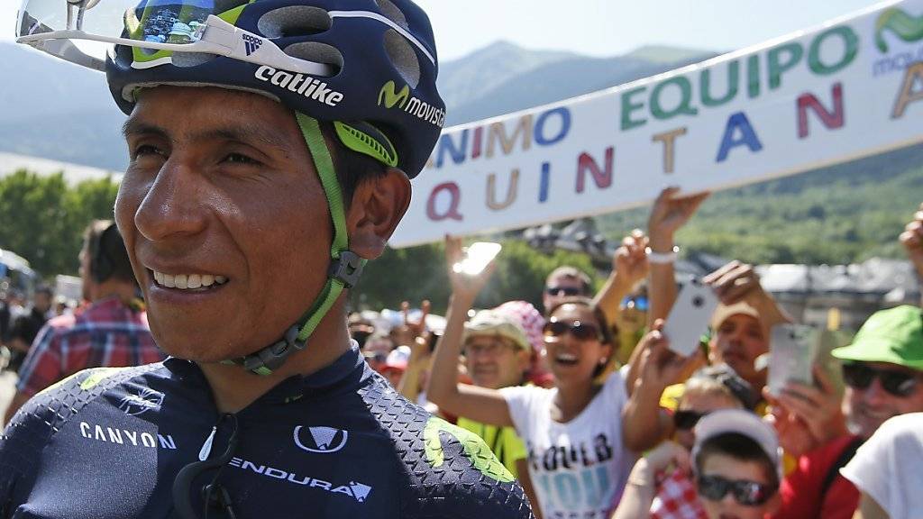 Der Kolumbianer Nairo Quintana ist nach der 8. Etappe neuer Leader der Spanien-Rundfahrt