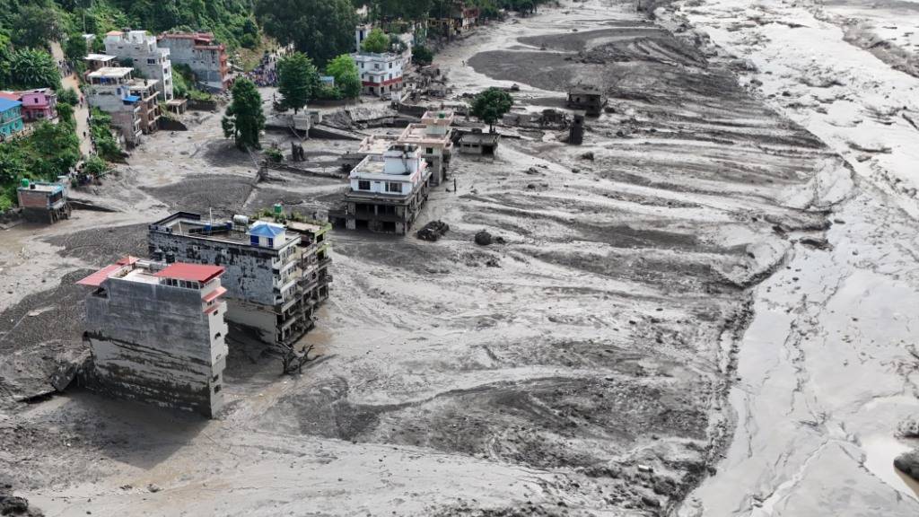 USA unterstützen Opfer der Sturzflut in Nepal mit 500.000 Dollar