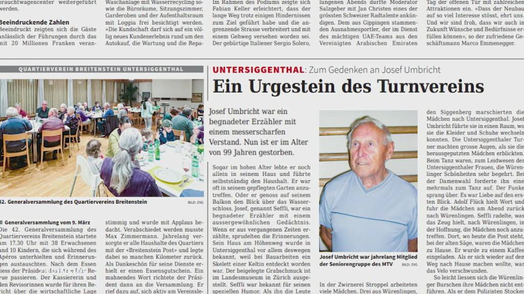 Versehentlich für tot erklärt: 99-Jähriger liest eigenen Nachruf