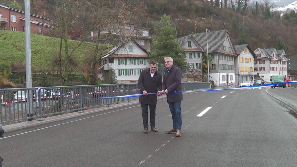Eröffnung Brücke Seefeld in Walchwil