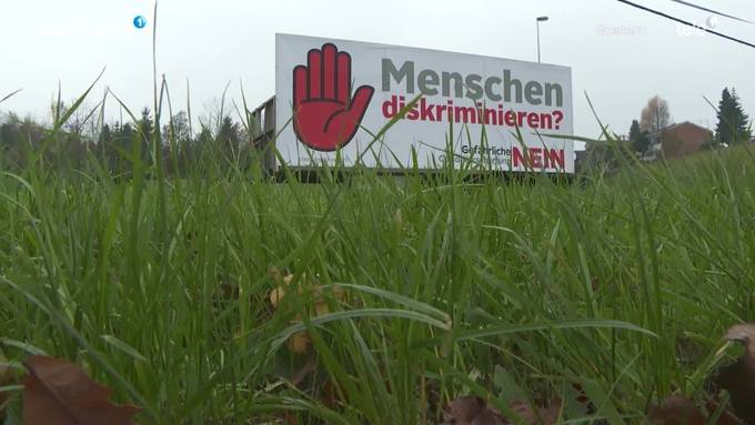 Grosses Abstimmungsplakat in Ebikon ist weg