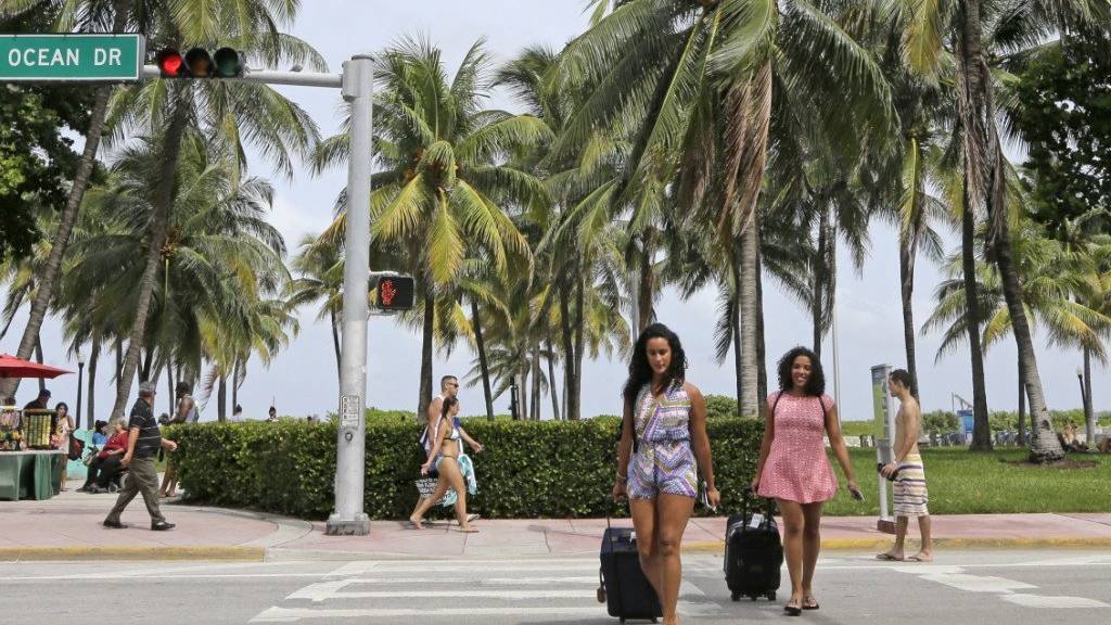 Sperrgebiet für Schwangere: Vor der Reise nach Miami Beach wird gewarnt, nachdem dort Mücken mit dem Zika-Virus entdeckt wurden.