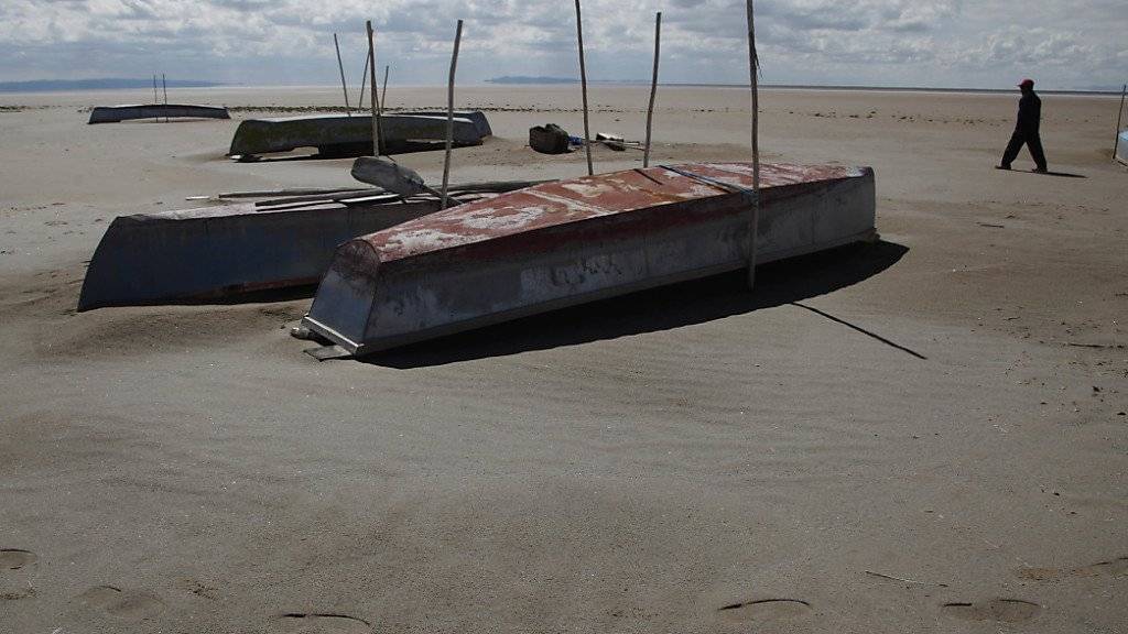 Ausgetrockneter See in Bolivien: Wegen einer schweren Dürre sind im südamerikanischen Land in den vergangenen fünf Monaten geschätzte 250'000 Rinder schwer bedroht. (Archivbild)