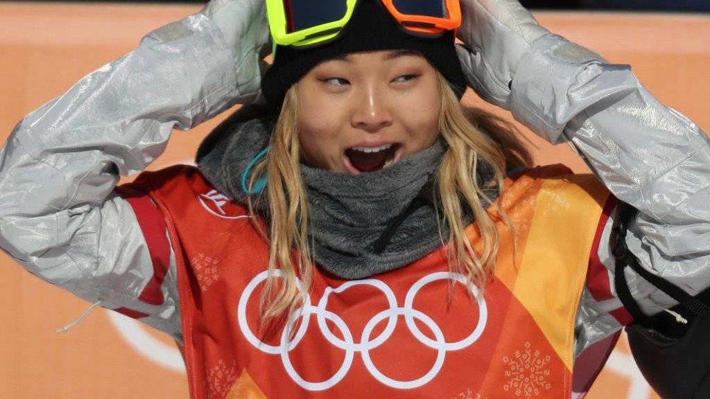 Die Amerikanerin Chloe Kim hielt dem Druck stand und krönte sich im Herkunftsland ihrer Eltern zur Olympiasiegerin in der Halfpipe