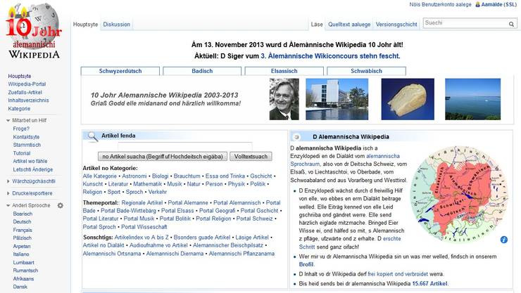 Alemannische Wikipedia Feiert 10 Jahre Freies Wissen In Mundart - Basel ...