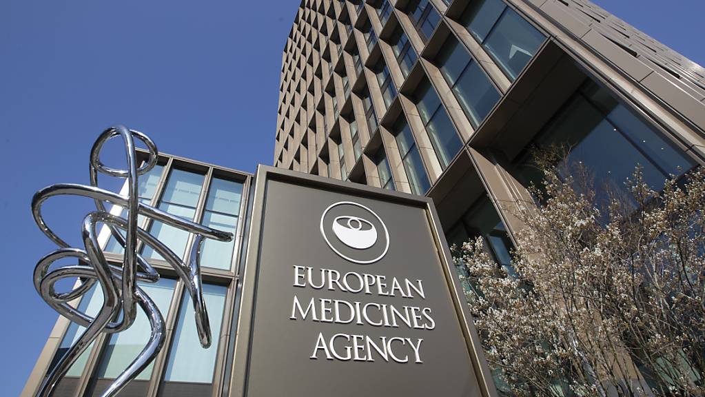 Aussenansicht der Europäischen Arzneimittel-Agentur (EMA) im Geschäftsviertel von Amsterdam.