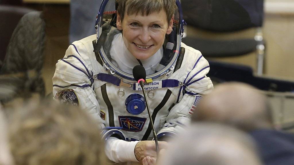 Niemand war bisher länger im All als die US-Astronautin Peggy Whitson. Nun zieht sie sich zurück. (Archivbild)