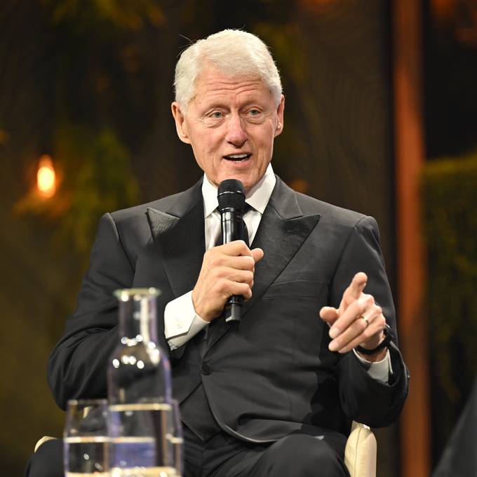 Ex-US-Präsident Bill Clinton in Bern: «Ich liebe diese Stadt»