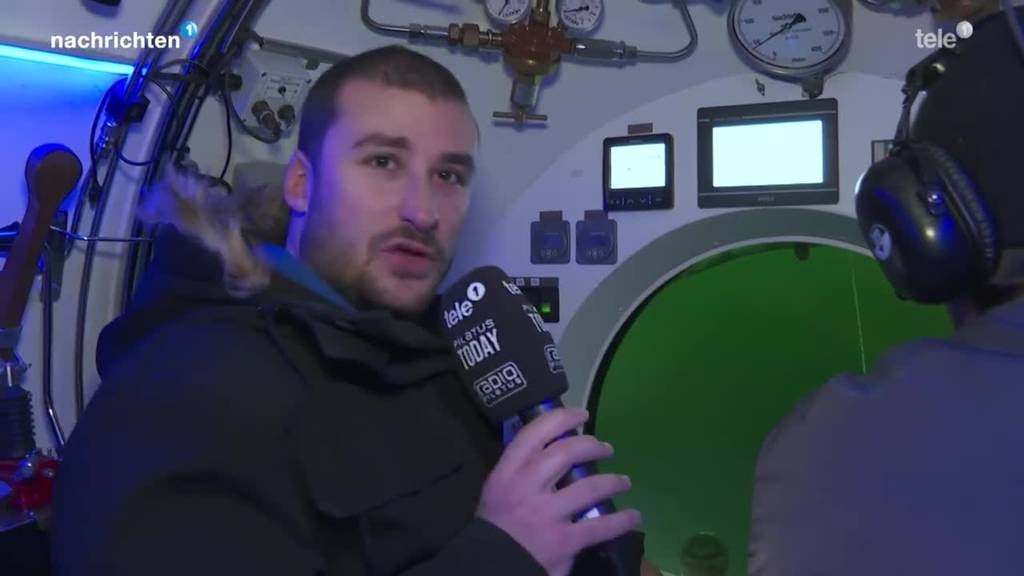 Abgetaucht: Im U-Boot in den tiefen des Vierwaldstättersees
