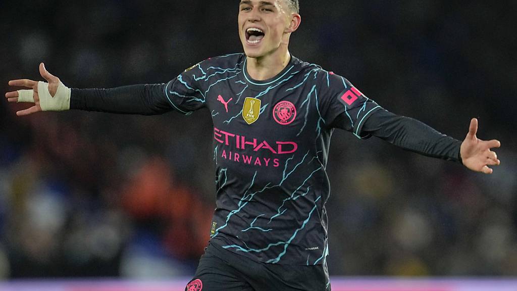 Phil Foden traf für Manchester City bereits in der ersten Halbzeit doppelt und ebnete dem Team von Manuel Ankaji so den Weg zum vierten Sieg in Folge