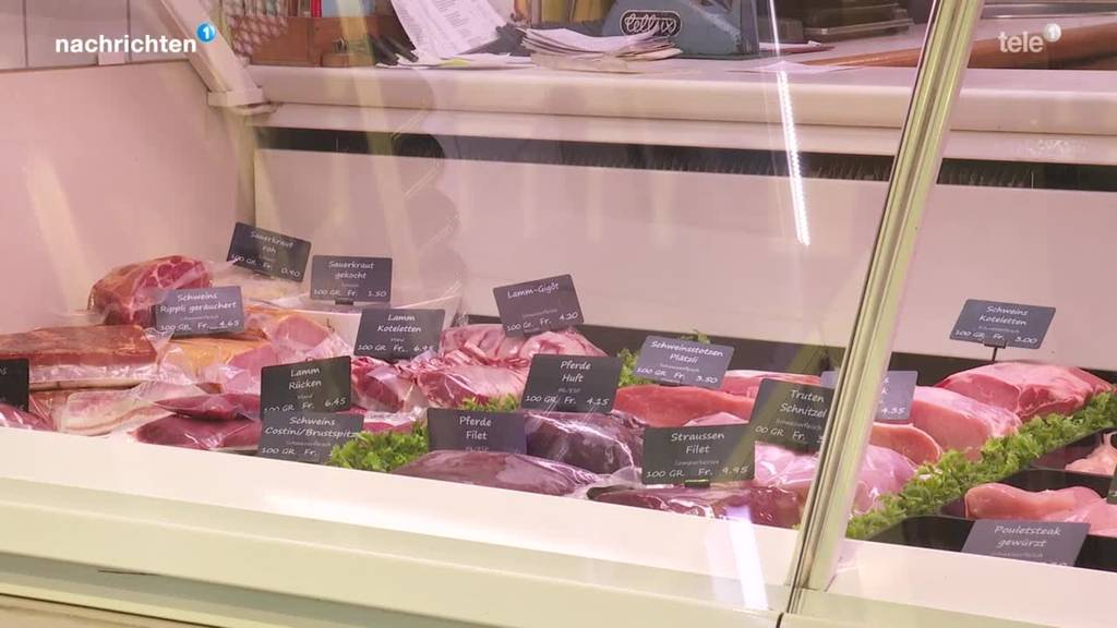 Schweizer kaufen wieder mehr Fleisch