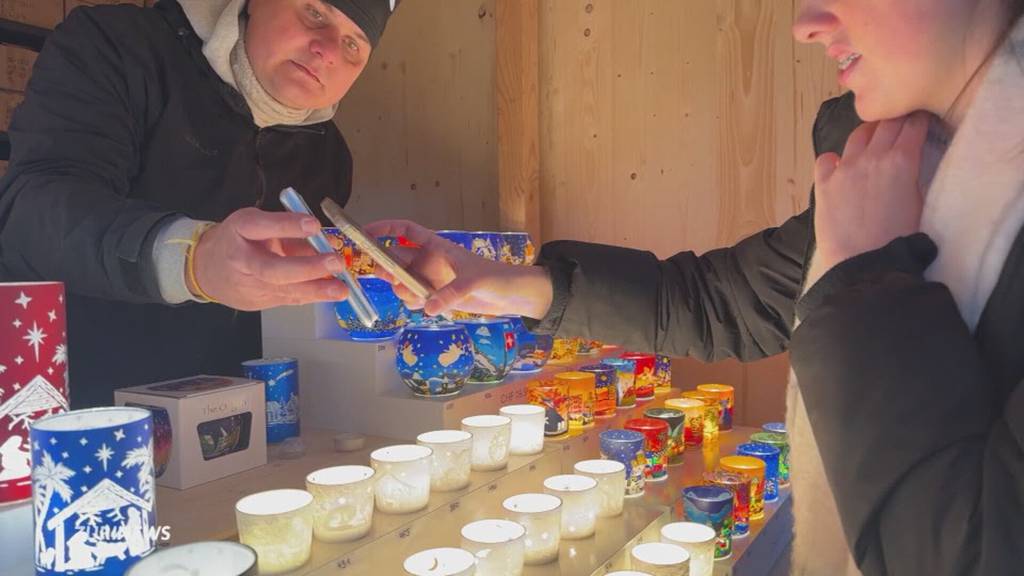 Viel Emotionen beim Thema Bargeld am Weihnachtsmarkt