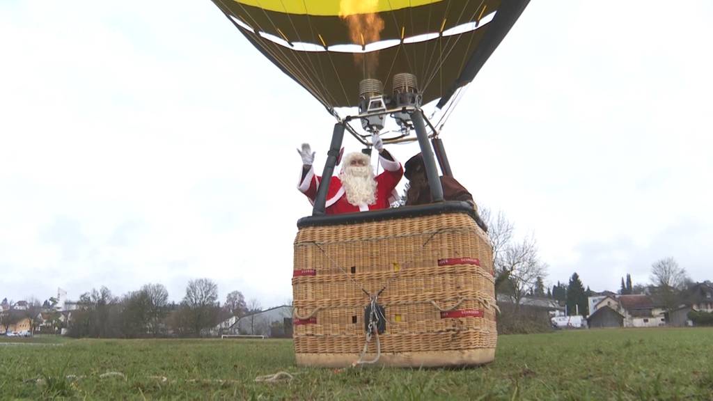 «Santa Ride»: Der Samichlaus kommt dieses Jahr im Heissluftballon