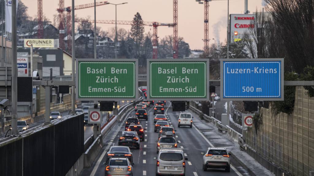 Kriens LU sagt Ja zur Teilüberdachung der Autobahn