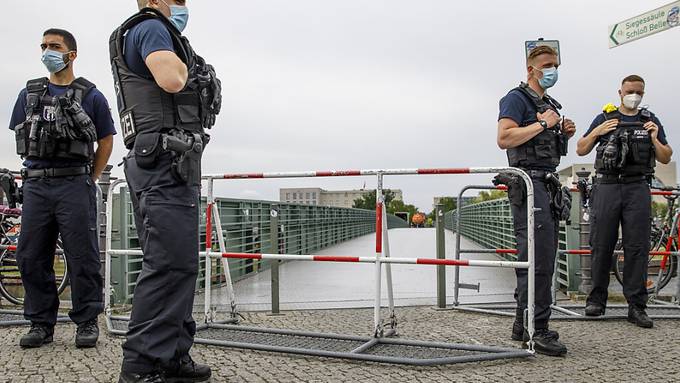 Deutsche Regierung besorgt über Zusammenstösse bei Protesten in Berlin