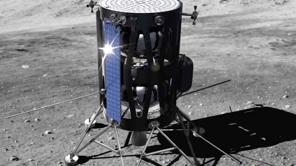 «Nova C» von Intuitive Machines soll Material auf den Mond bringen.