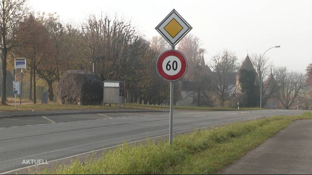 Wie schnell darf ich fahren? In Seengen staunten die Ortskundigen nicht schlecht