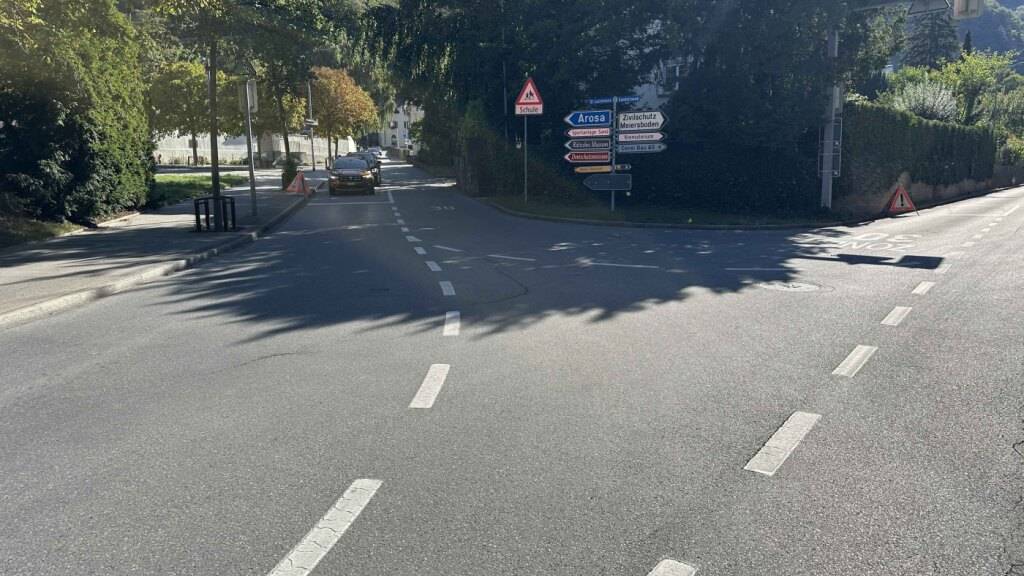 E-Scooter-Fahrer bei Kollision mit Auto in Chur verletzt
