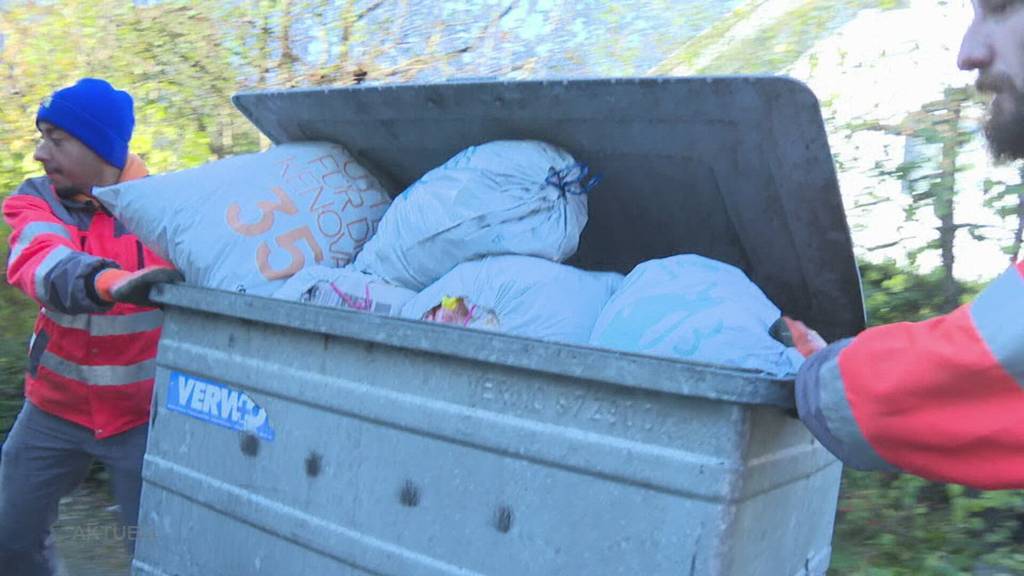 Traumberuf Müllmann: Noah Werthmüller zeigt auf Tik Tok seine Leidenschaft