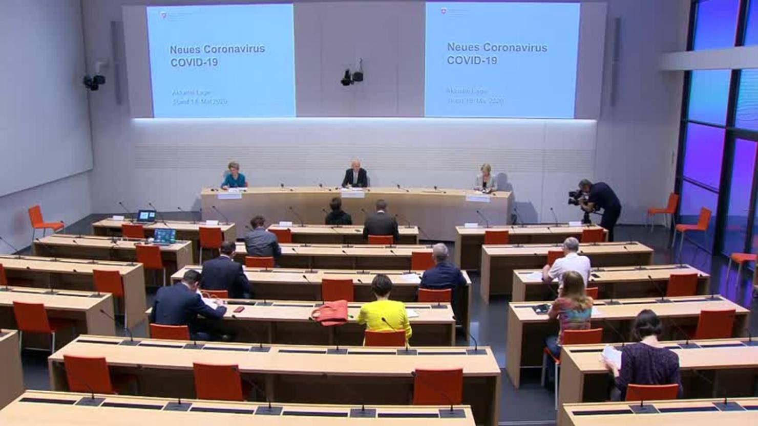 Komplette Pressekonferenz Des Bundes Vom 18. Mai 2020 | TeleBaern