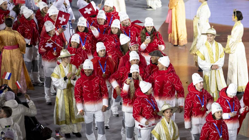 Die Schweizer Delegation anlässlich der Schlussfeier in Verona