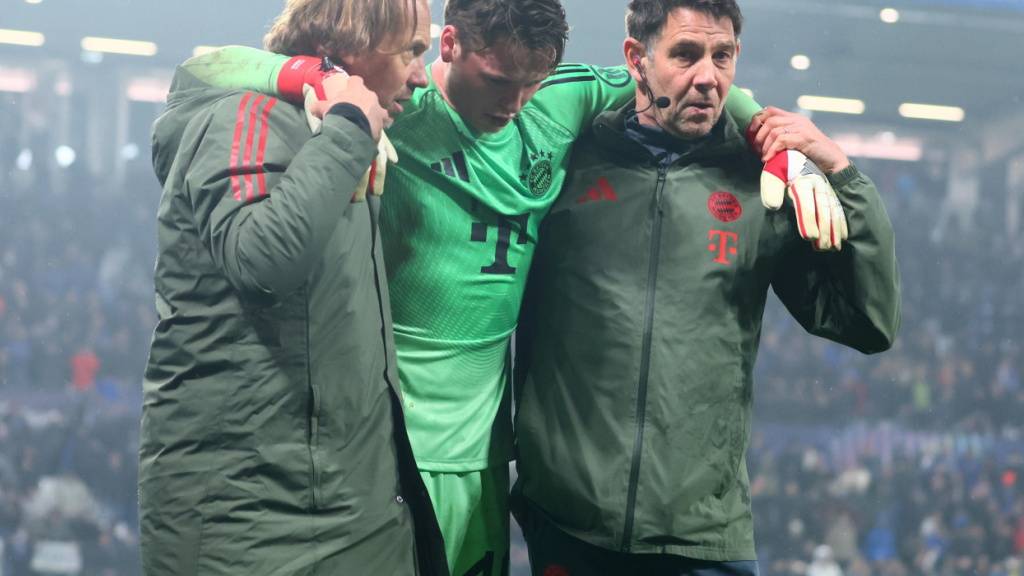 Nach Stammgoalie Manuel Neuer fällt wohl auch dessen Vertreter Jonas Urbig aus