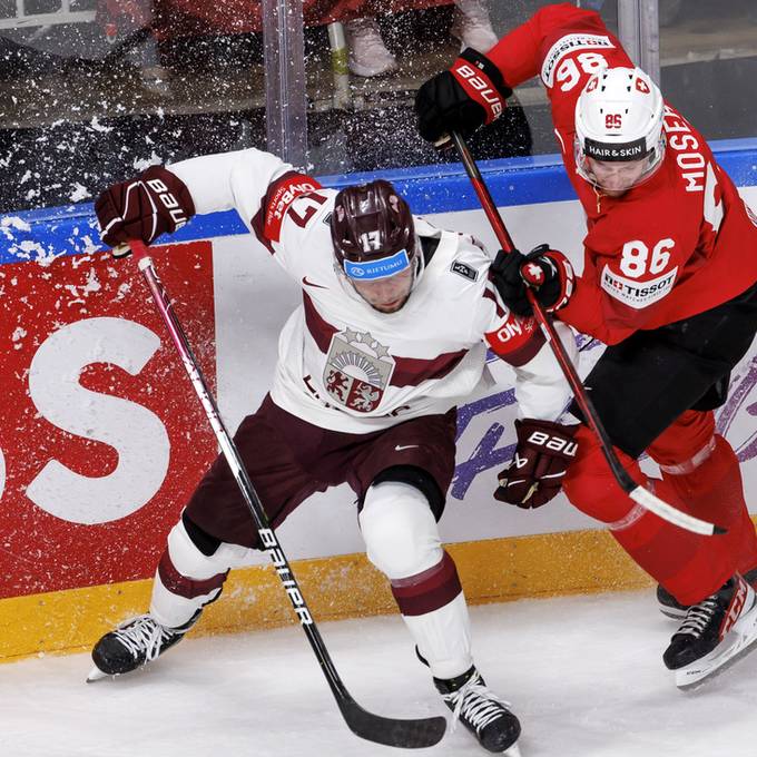 Schweiz verliert nach sechs Siegen erstmals an der Eishockey-WM