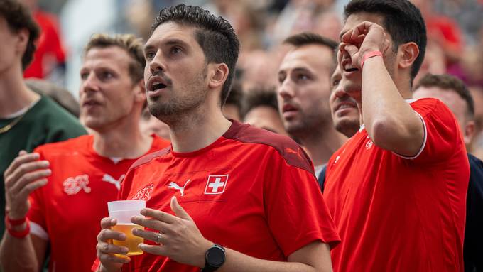 Run auf Solothurner Public Viewing für den Viertelfinal der Schweiz