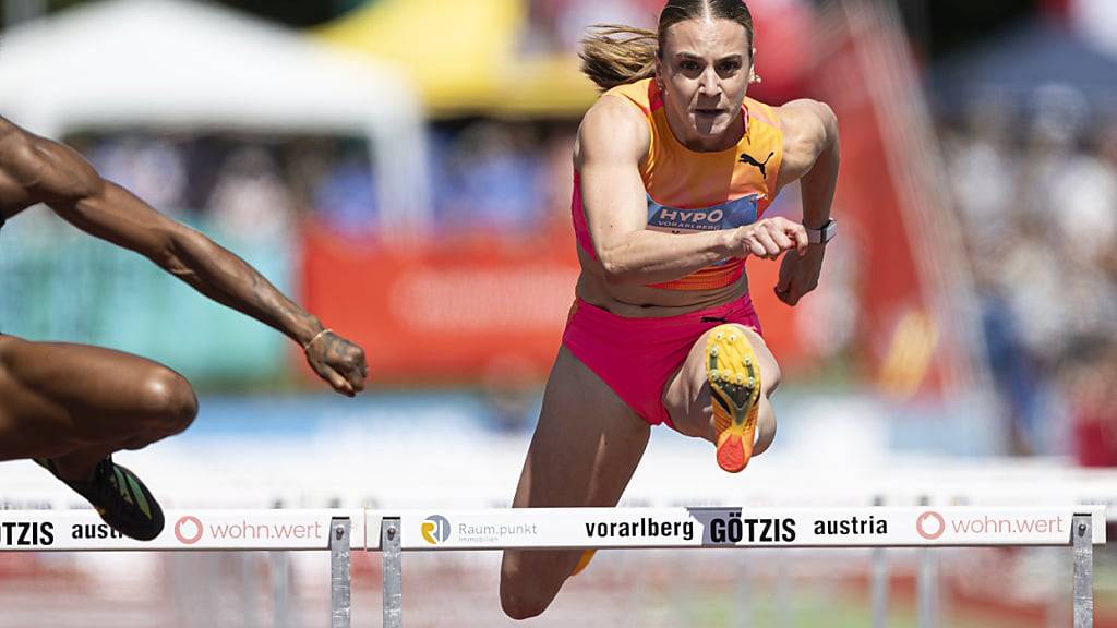 Annik Kälin läuft über 100 m Hürden eine persönliche Bestzeit: In 12,97 Sekunden erfüllt sie in dieser Disziplin sogar die EM-Limite