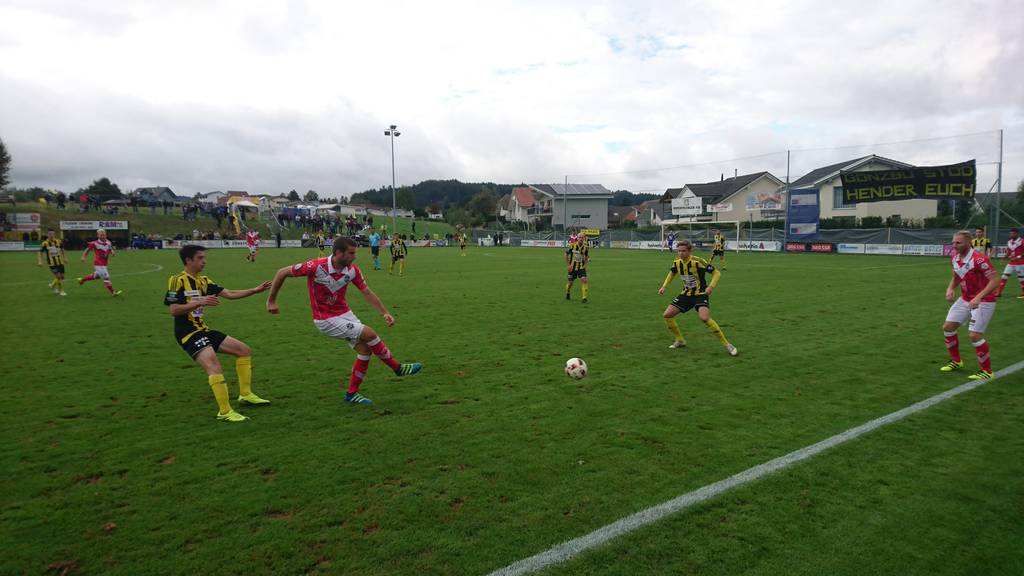Eindrücke aus dem Cup-Match Gunzwil - Lugano