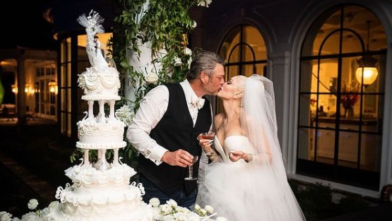 Gwen Stefani zeigt Fotos von Hochzeit mit Blake Shelton