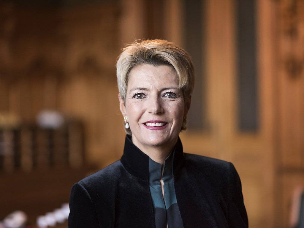 Für die St. Galler FDP-Ständerätin Karin Keller-Sutter könnte das Amt als Präsidentin der kleinen Kammer ein Zwischenschritt sein auf dem Weg in den Bundesrat. (Archiv)