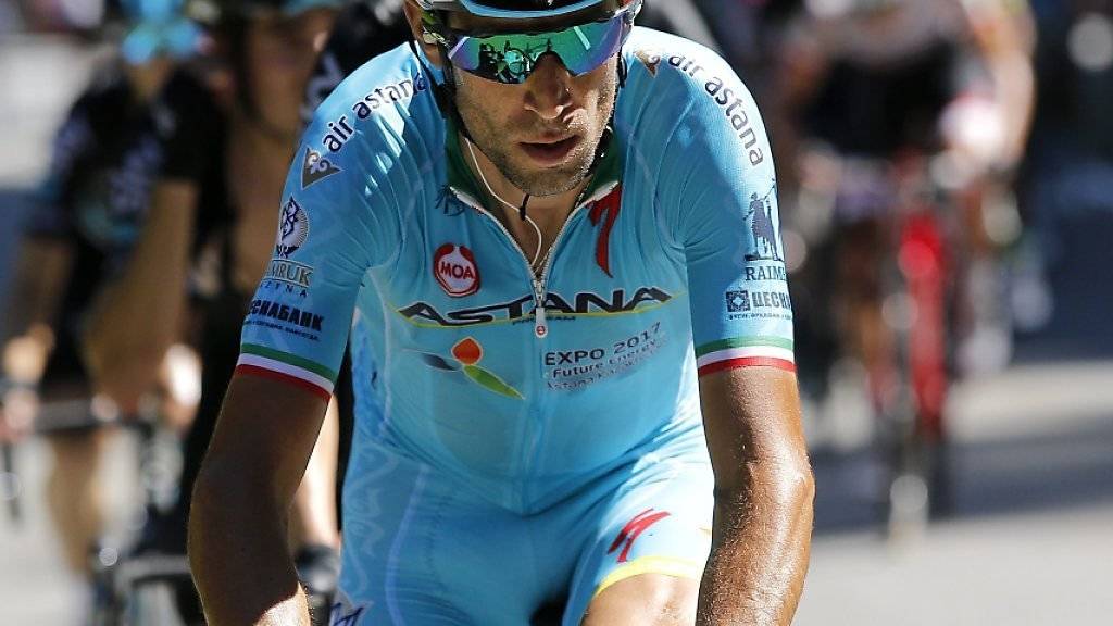 Der italienische Radfahrer Vincenzo Nibali wechselt zum neu formierten Bahrain-Merida-Team