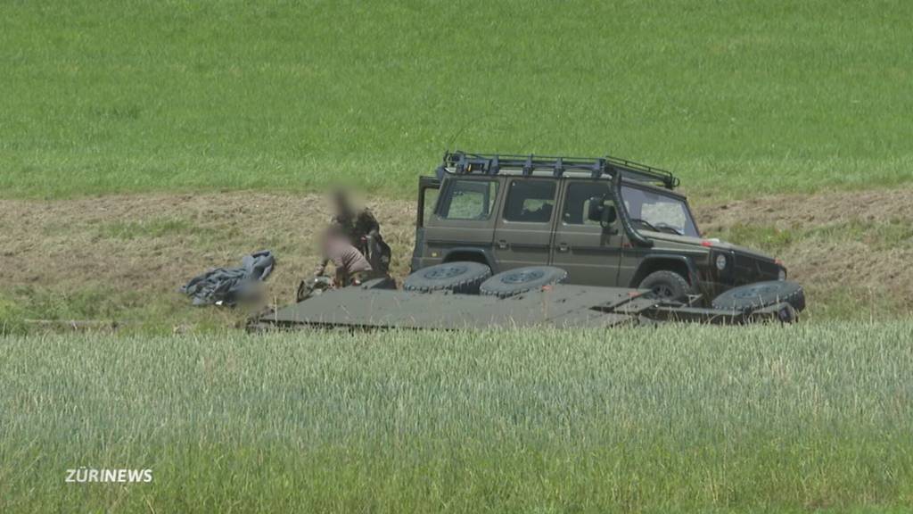 Schwerer Unfall: Auf dem Hauenstein kippt ein Militärfahrzeug – dabei werden neun Personen verletzt