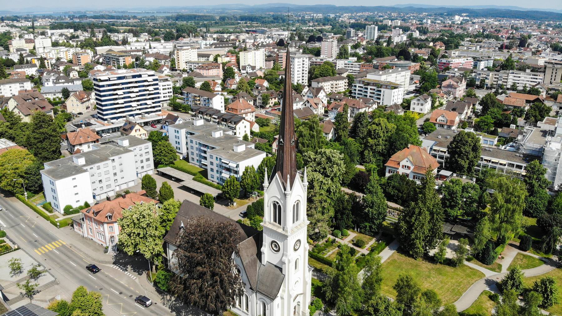 Die Lautstärke des Glockenschlags der evangelischen Stadtkirche Kreuzlingen überschreitet die gesetzlichen Grenzwerte.