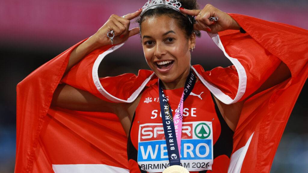 Audrey Werro ist Europas Leichtathletin des Jahres 2026