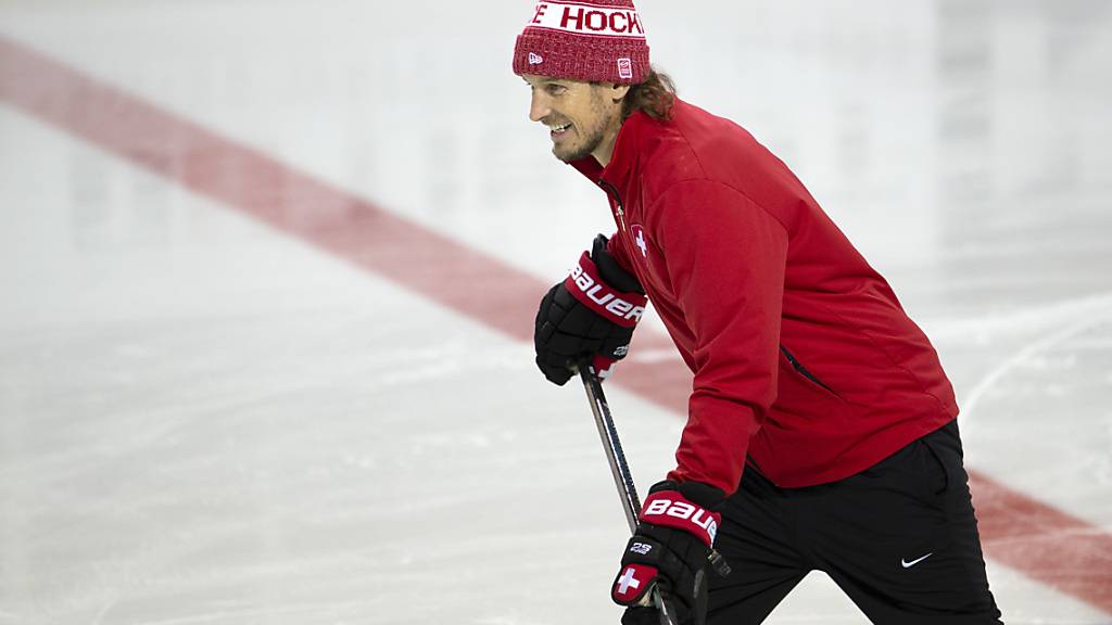 Patrick Fischer hat vor der letzten Woche an der Eishockey-WM in Lettland gut lachen