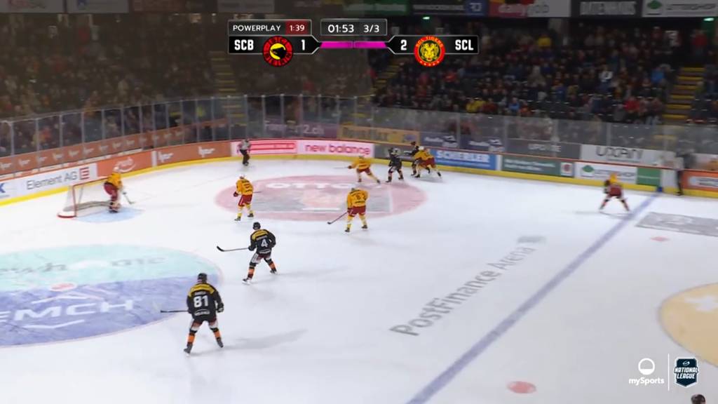 SC Bern - SCL Tigers 1:3